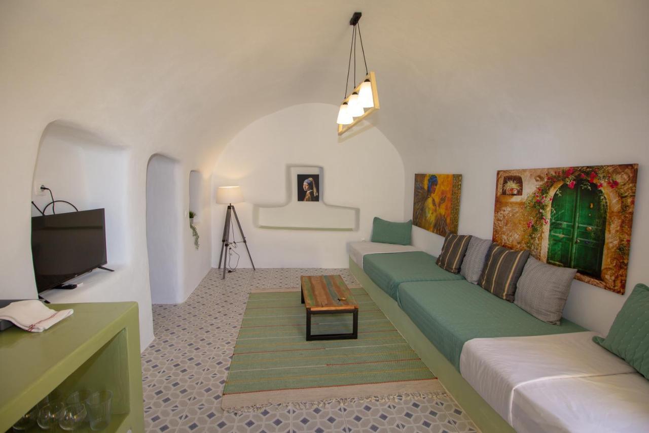 Villa Ariadni Cave Houses In Oia Kültér fotó
