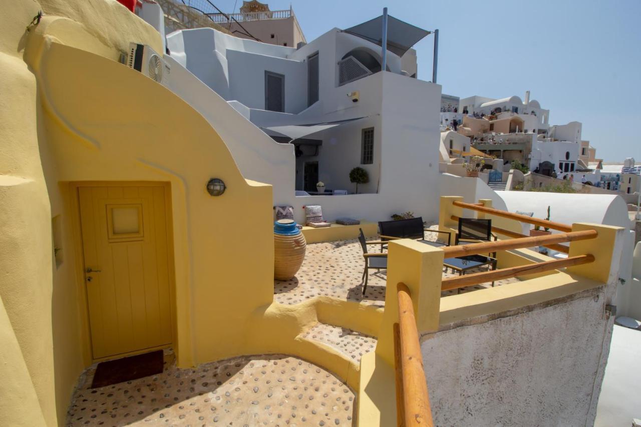 Villa Ariadni Cave Houses In Oia Kültér fotó