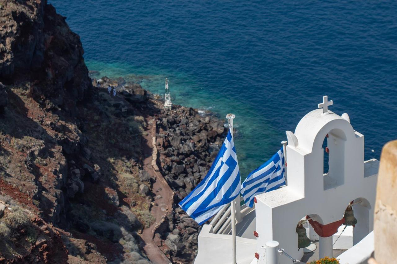 Villa Ariadni Cave Houses In Oia Kültér fotó