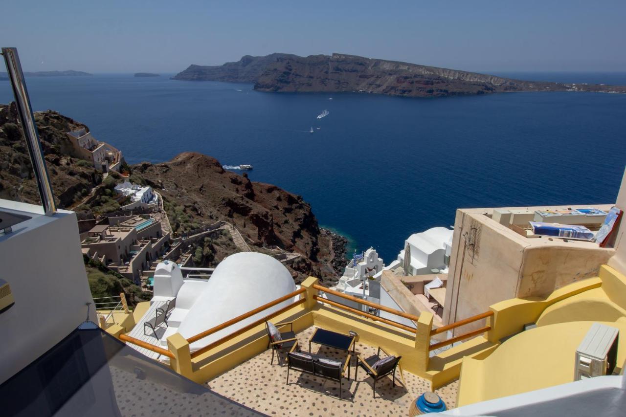 Villa Ariadni Cave Houses In Oia Kültér fotó