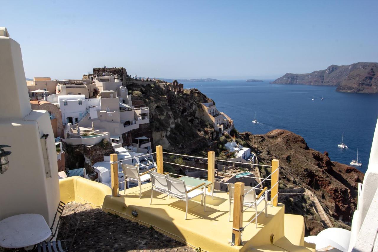 Villa Ariadni Cave Houses In Oia Kültér fotó