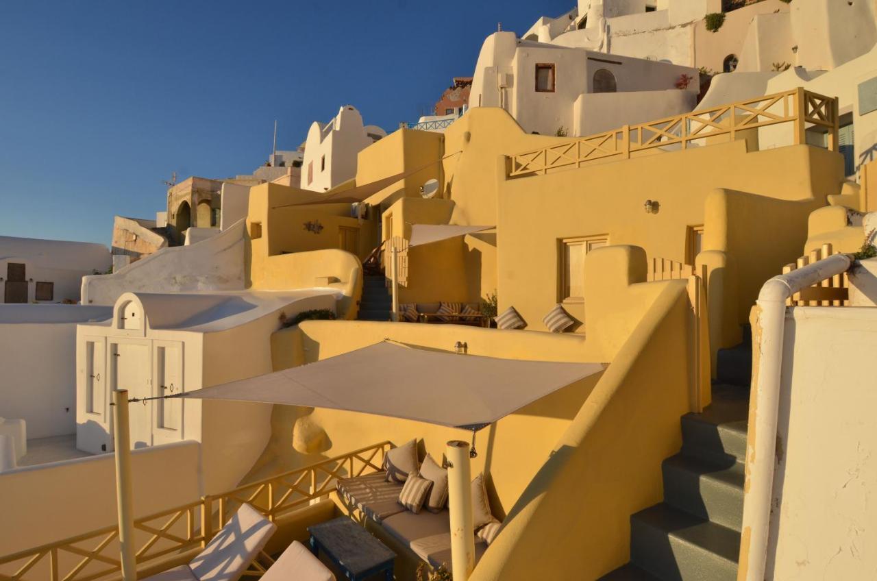 Villa Ariadni Cave Houses In Oia Kültér fotó