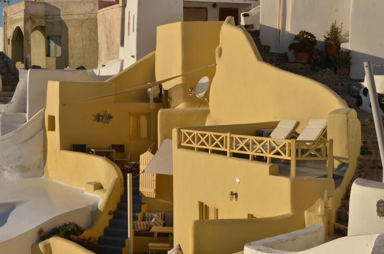 Villa Ariadni Cave Houses In Oia Kültér fotó